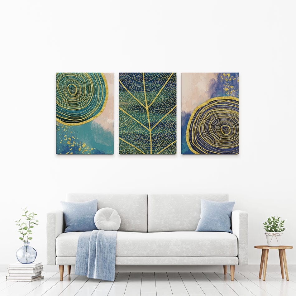 All About The Details Trio Canvas Print wall art product 3d artwork wallpaper / Shutterstock