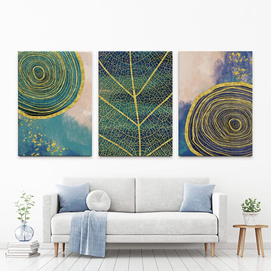 All About The Details Trio Canvas Print wall art product 3d artwork wallpaper / Shutterstock