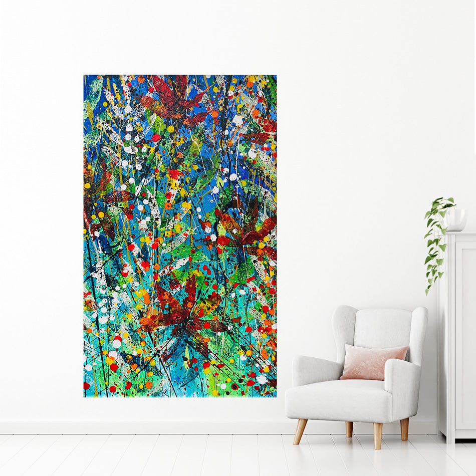 Aria Canvas Print wall art product Scarlet Sky Studio