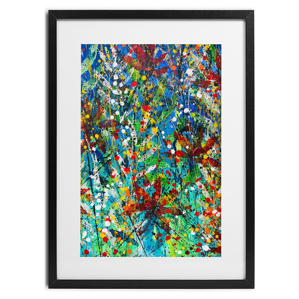 Aria Framed Art Print wall art product Scarlet Sky Studio