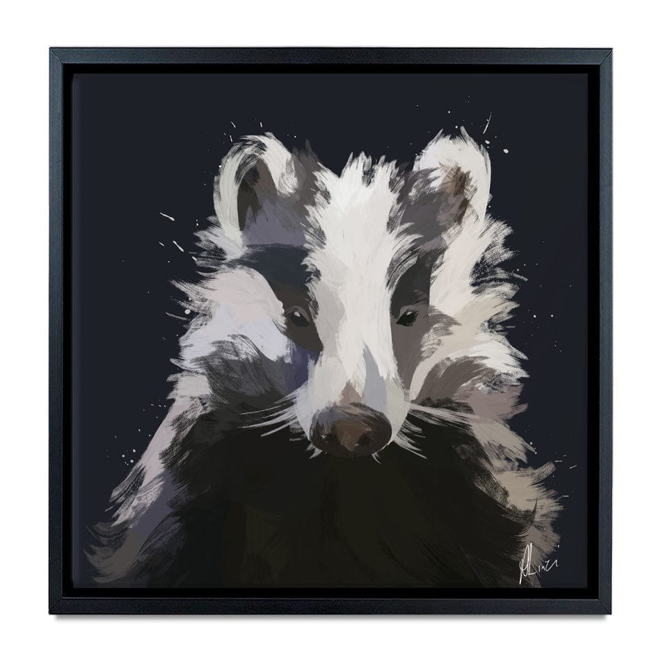 Badger Canvas Print wall art product Aimee Linzi