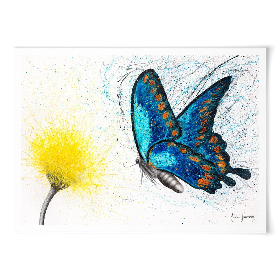 Bloomful Butterfly Art Print wall art product Ashvin Harrison