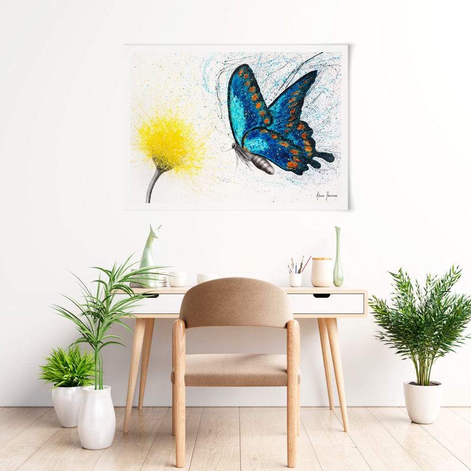 Bloomful Butterfly Art Print wall art product Ashvin Harrison