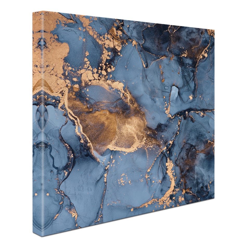 Blue And Bronze Square Canvas Print wall art product djero.adlibeshe yahoo.com / Shutterstock