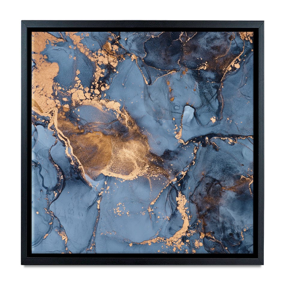 Blue And Bronze Square Canvas Print wall art product djero.adlibeshe yahoo.com / Shutterstock