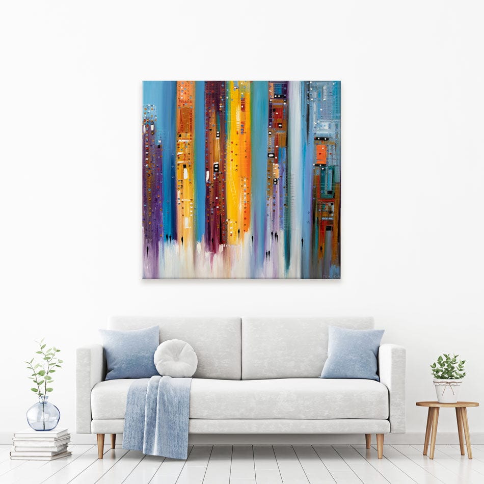 City Inspiration Canvas Print wall art product Ekaterina Ermilkina / Independent