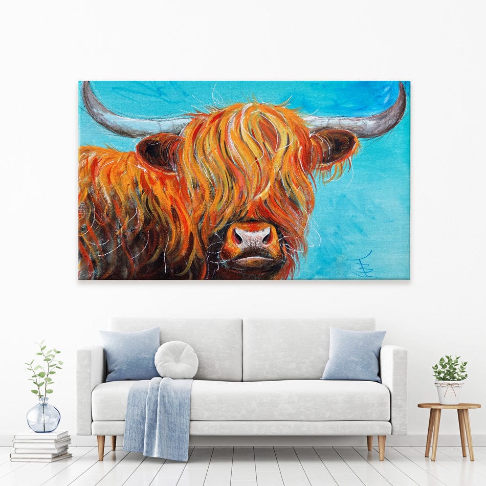 Cool Coo Canvas Print wall art product Jane Brookshaw