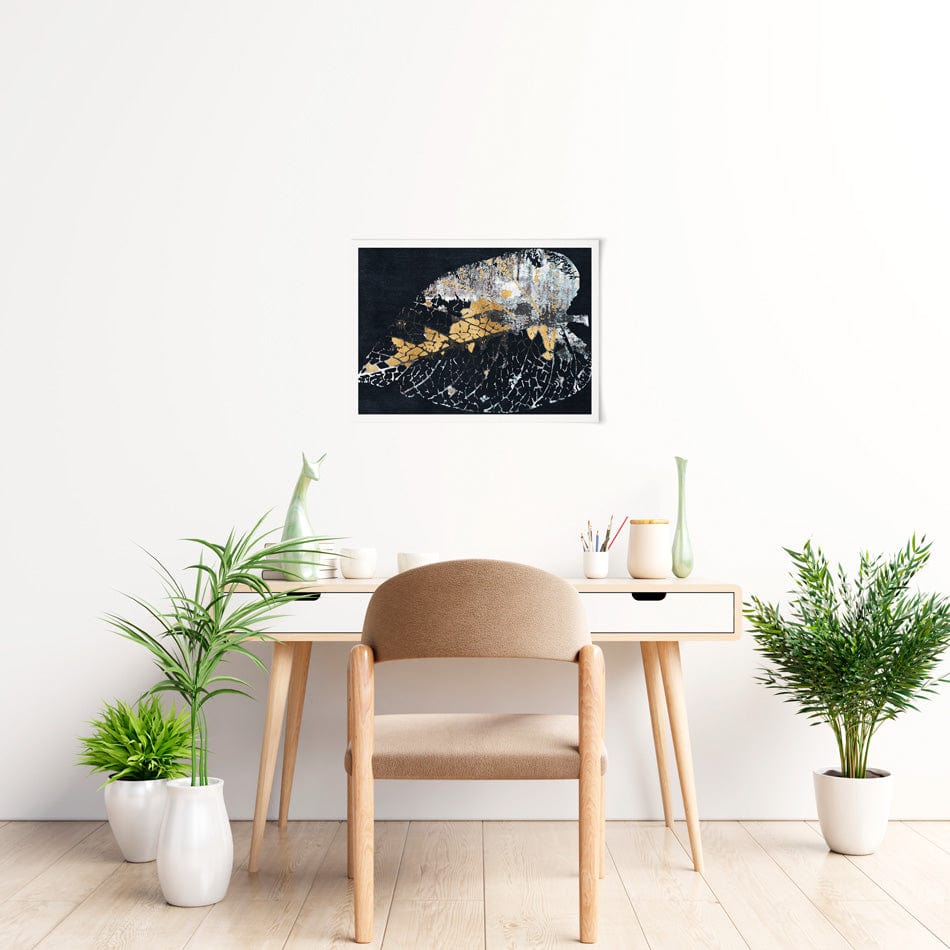 Decorative Leaf Art Print wall art product / Shutterstock