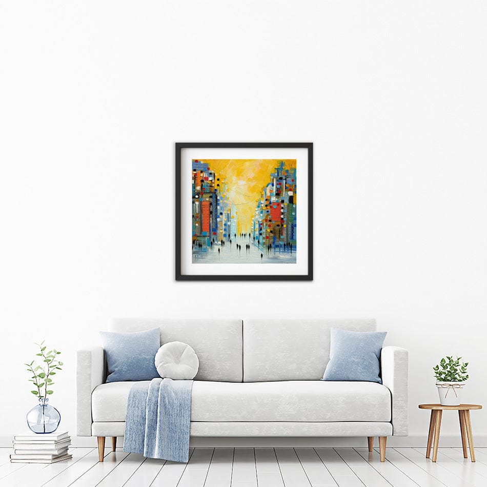 Early Sunset Framed Art Print wall art product Ekaterina Ermilkina / Independent