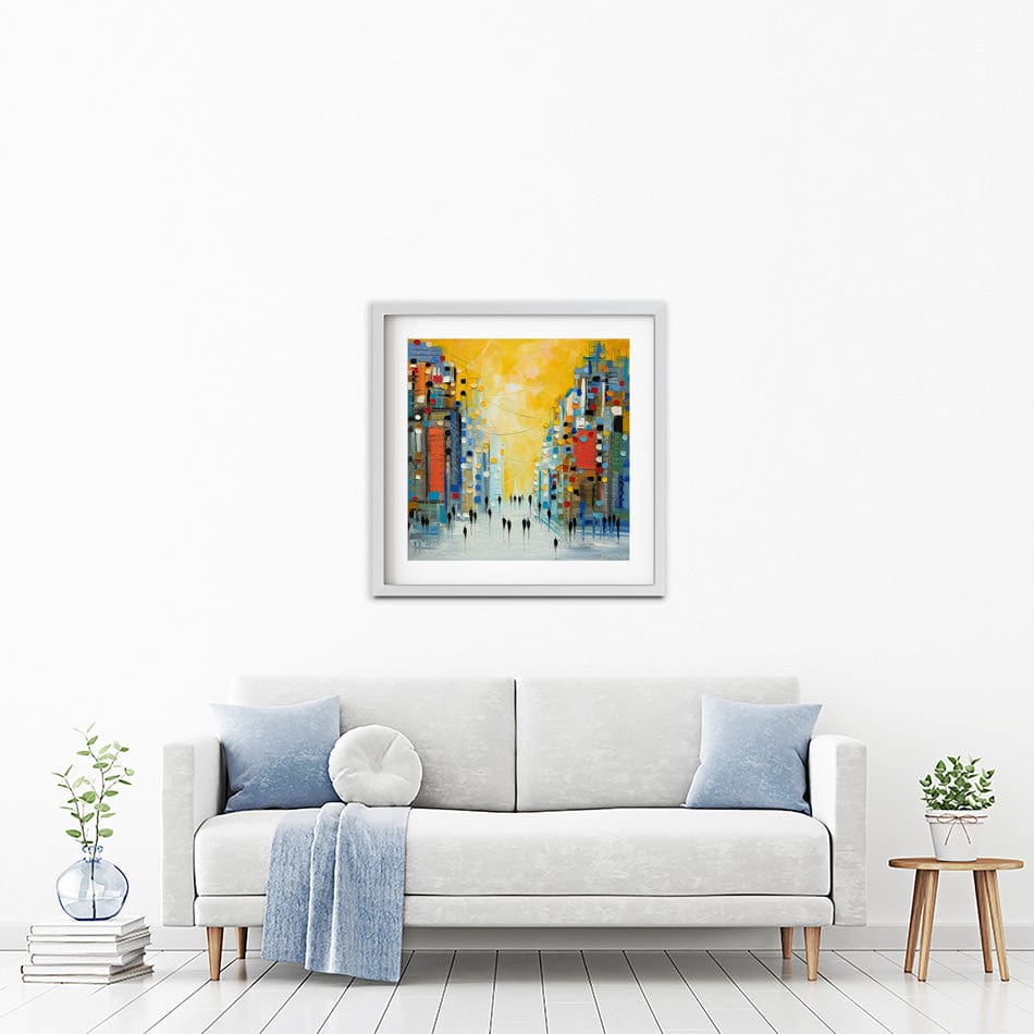 Early Sunset Framed Art Print wall art product Ekaterina Ermilkina / Independent