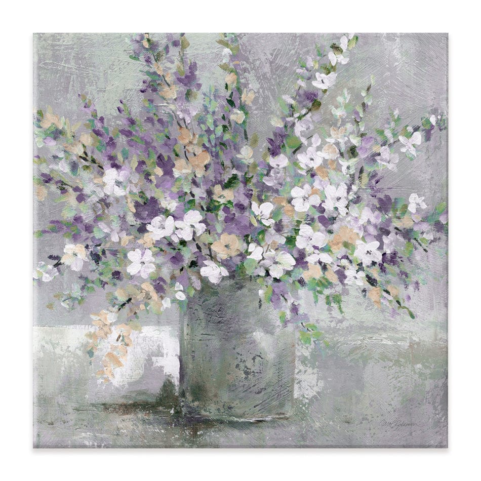 Farmhouse Lavender Canvas Print wall art product Carol Robinson