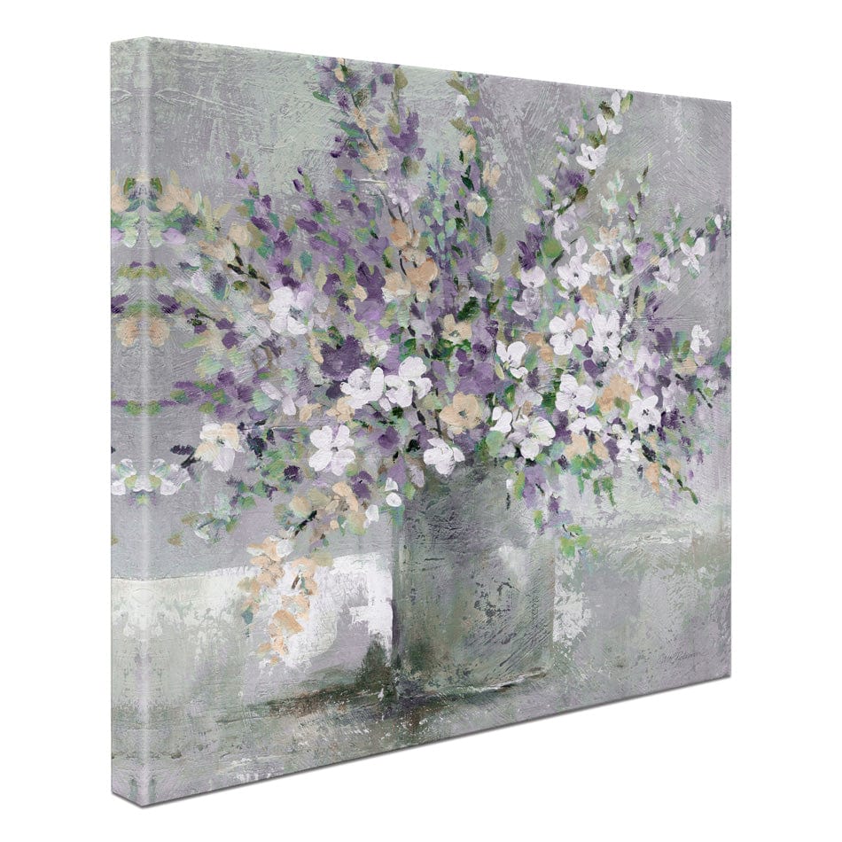 Farmhouse Lavender Canvas Print wall art product Carol Robinson