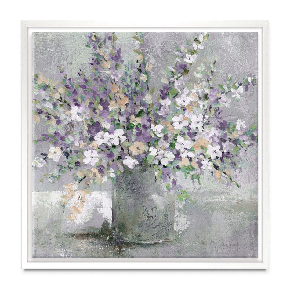 Farmhouse Lavender Canvas Print wall art product Carol Robinson