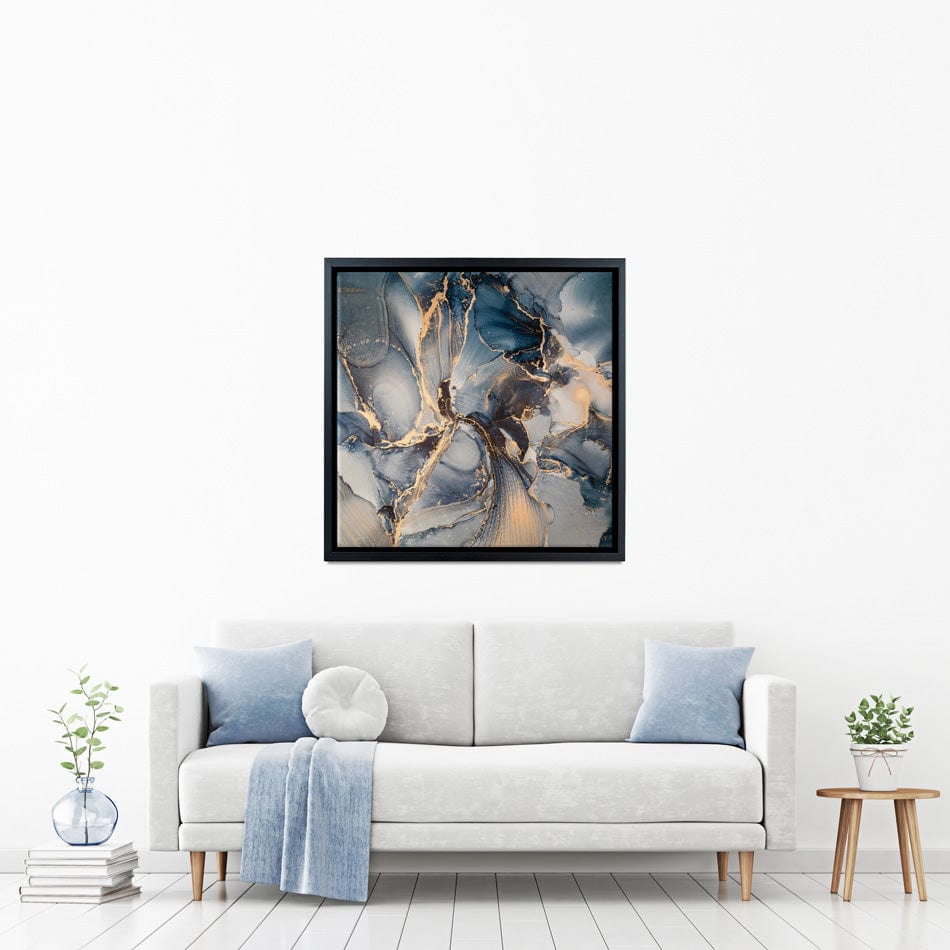 Glowing Marble Square Canvas Print wall art product coldsun777 / Shutterstock