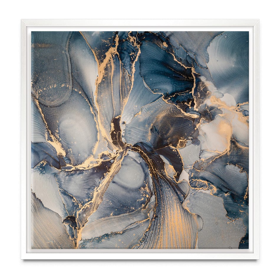 Glowing Marble Square Canvas Print wall art product coldsun777 / Shutterstock