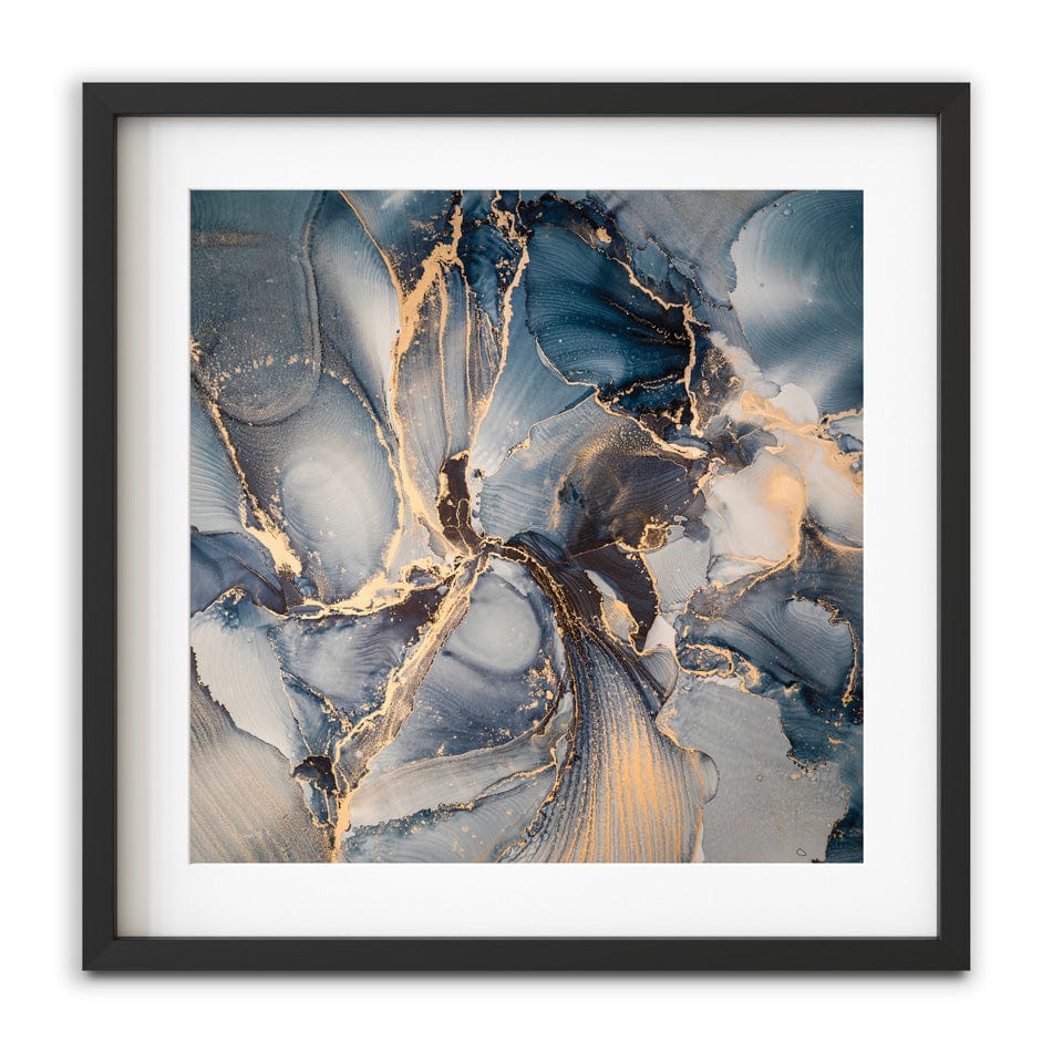 Glowing Marble Square Framed Art Print wall art product coldsun777 / Shutterstock