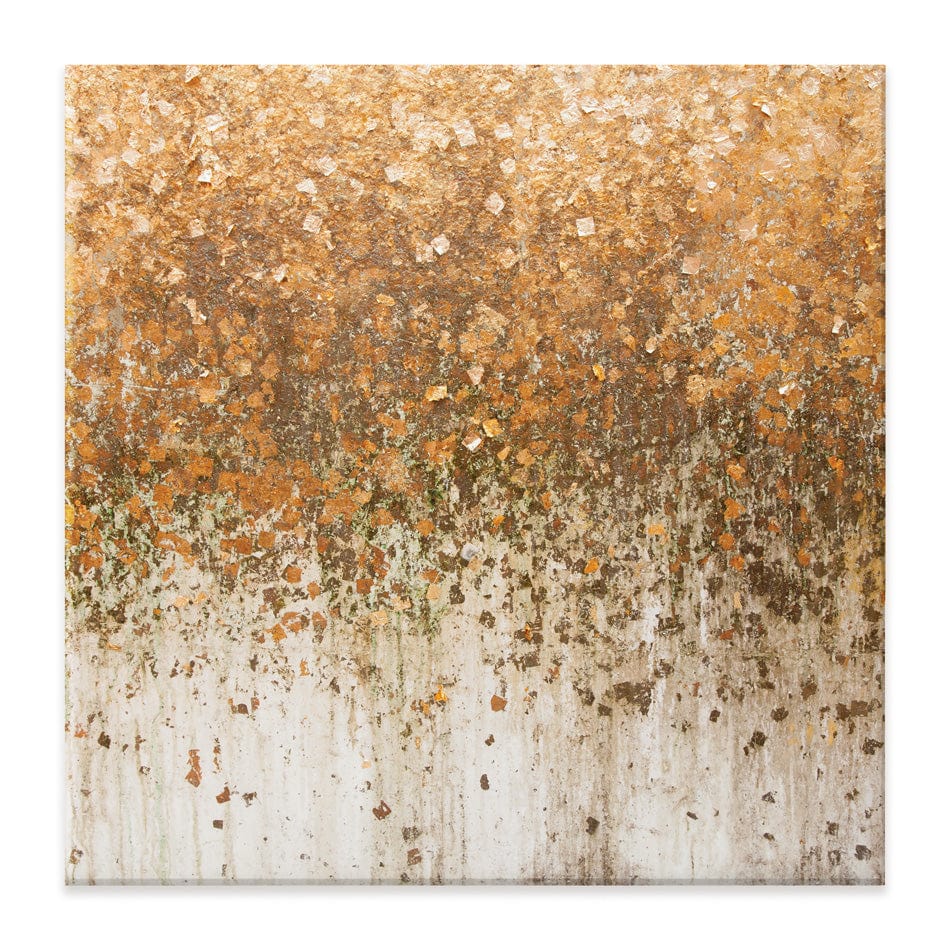 Golden Leaf Wall Square Canvas Print wall art product djero.adlibeshe yahoo.com / Shutterstock