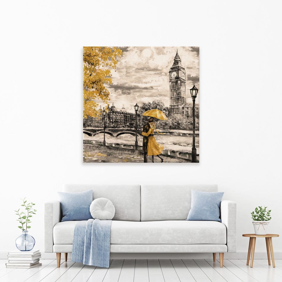 London View Square Canvas Print wall art product lisima / Shutterstock