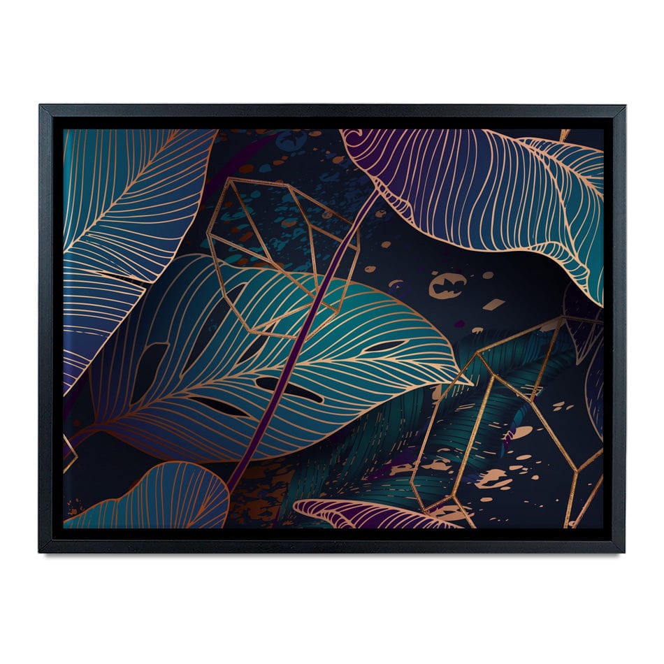 Luxe Palm Abstract Canvas Print wall art product Gluiki / Shutterstock