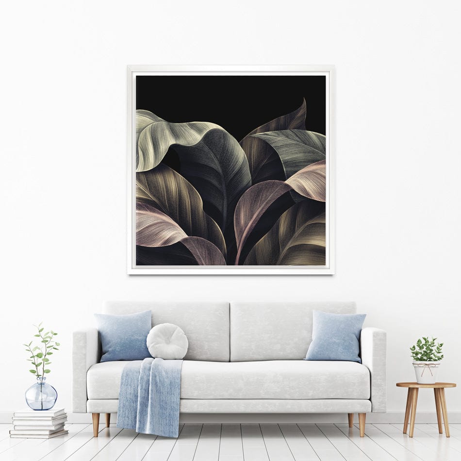 Luxury Tropics Square Canvas Print wall art product Alenarbuz / Shutterstock