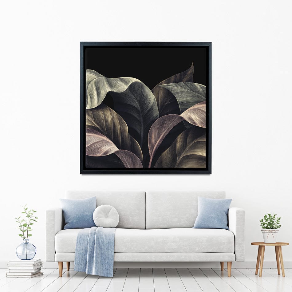 Luxury Tropics Square Canvas Print wall art product Alenarbuz / Shutterstock