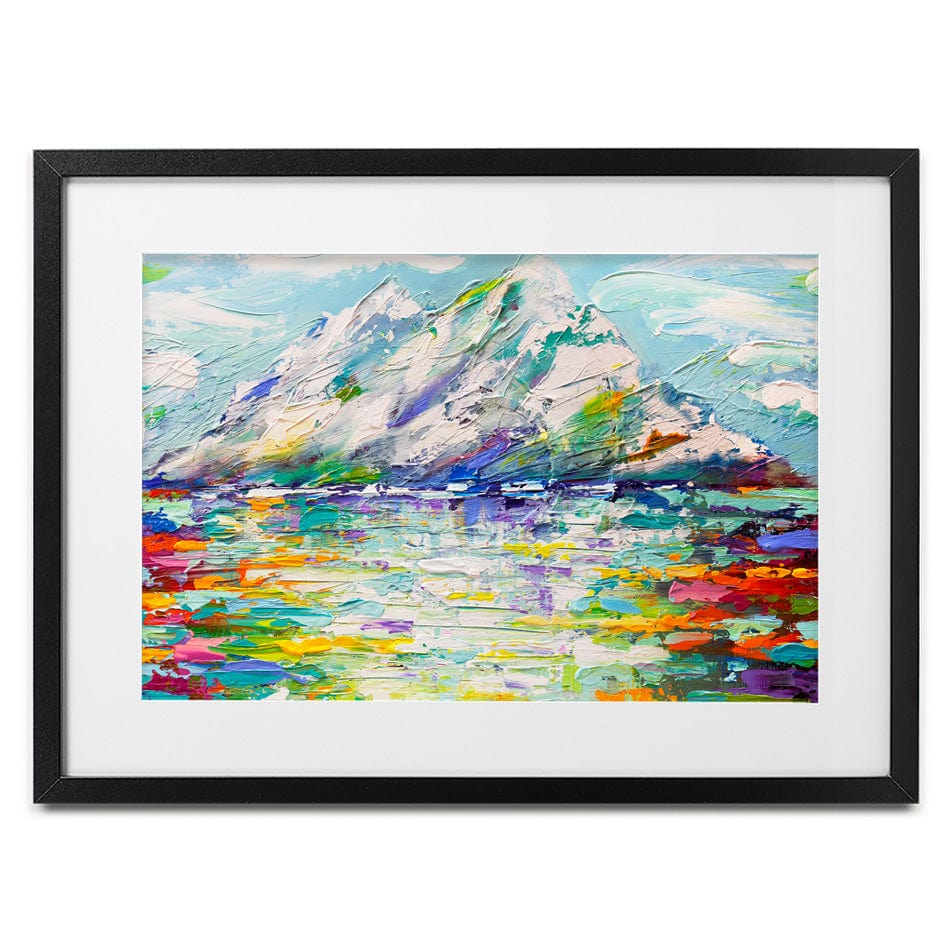 Majestic Framed Art Print wall art product Osnat Tzadok