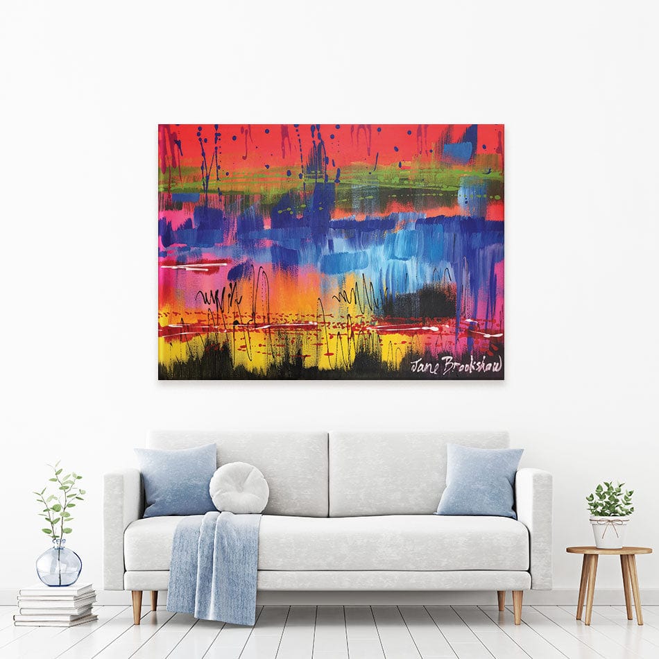 Reflections Canvas Print wall art product Jane Brookshaw