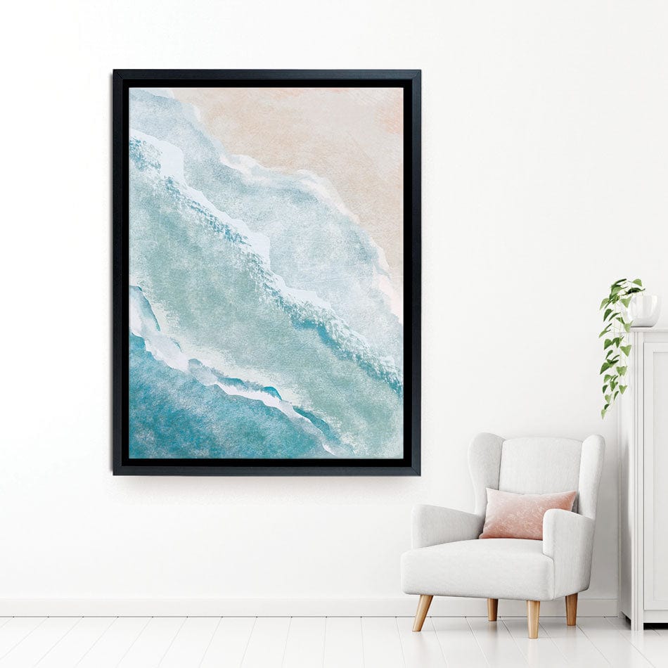 Soft Waves Canvas Print wall art product DaisyArtDecor / Shutterstock