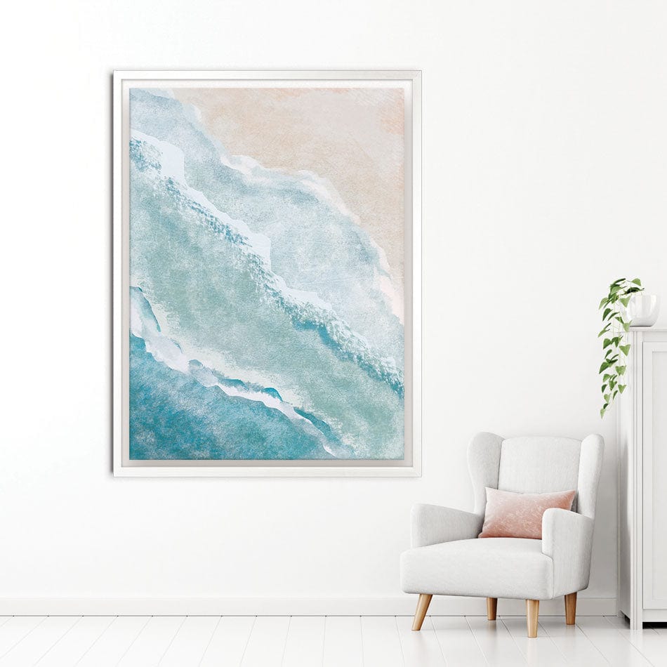 Soft Waves Canvas Print wall art product DaisyArtDecor / Shutterstock