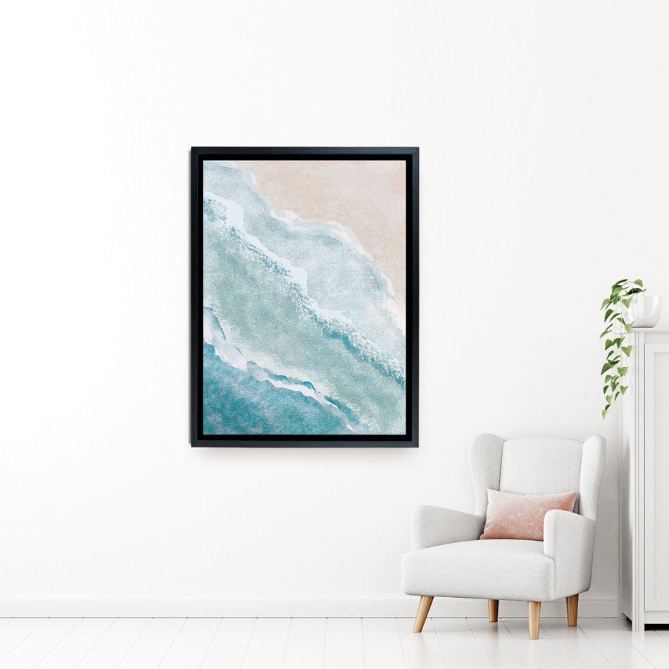 Soft Waves Canvas Print wall art product DaisyArtDecor / Shutterstock