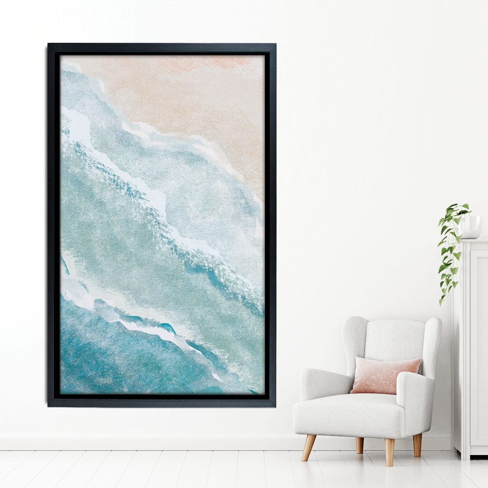 Soft Waves Canvas Print wall art product DaisyArtDecor / Shutterstock