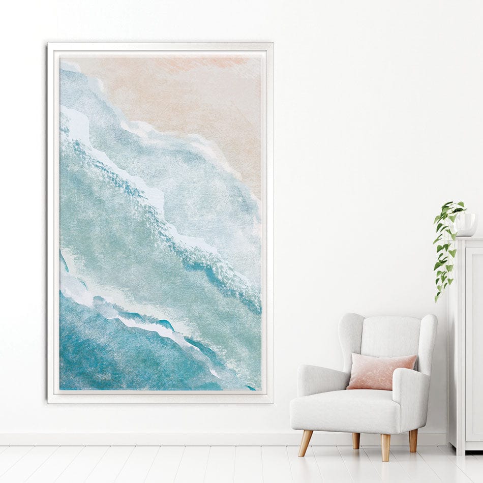 Soft Waves Canvas Print wall art product DaisyArtDecor / Shutterstock