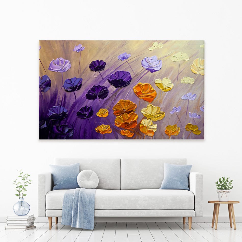 The Garden Canvas Print wall art product Osnat Tzadok