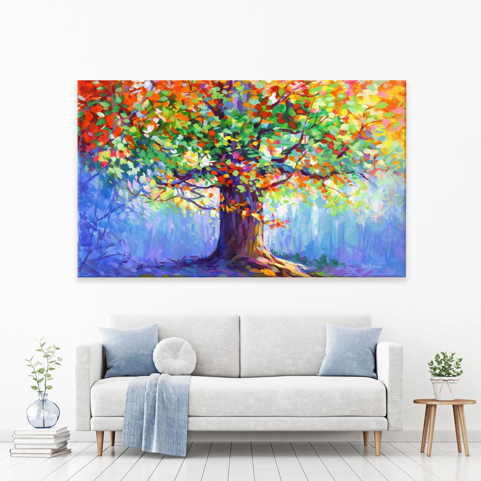 Tree Of Blossoming Romance Canvas Print wall art product Leon Devenice