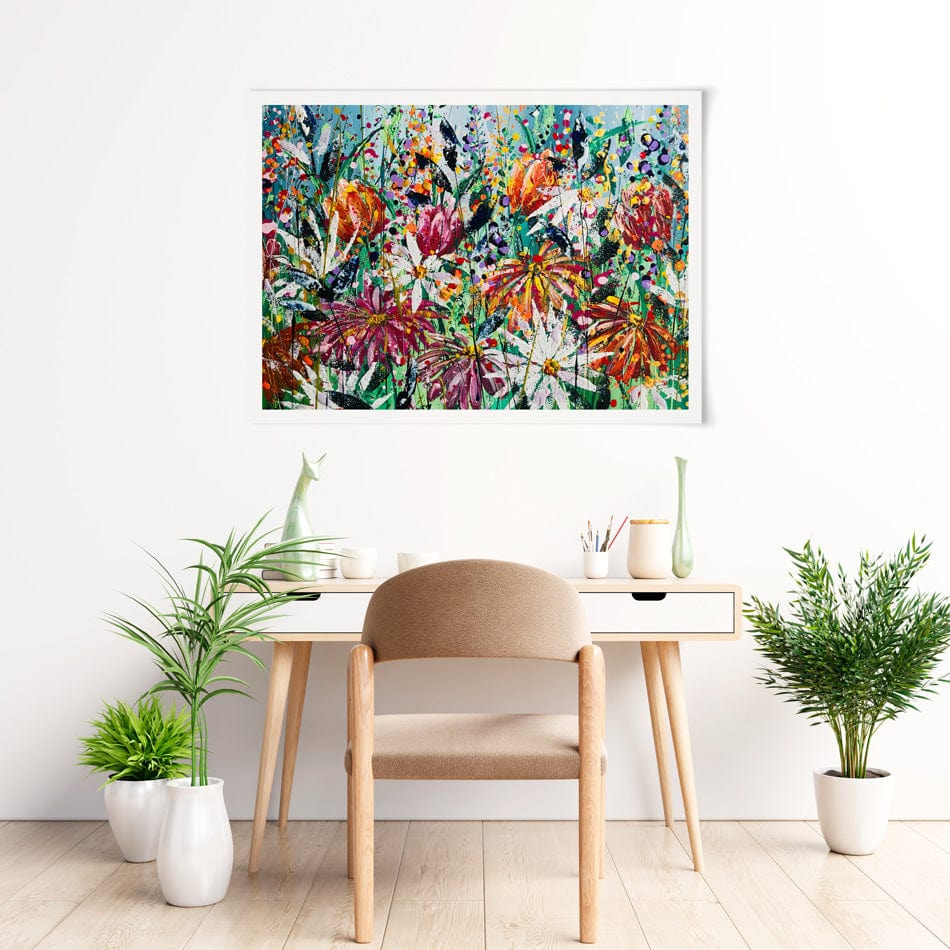 Tulip Art Print wall art product Scarlet Sky Studio