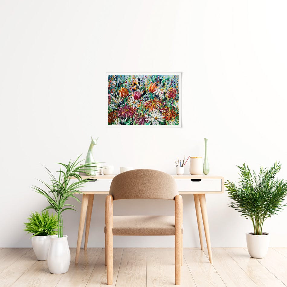 Tulip Art Print wall art product Scarlet Sky Studio