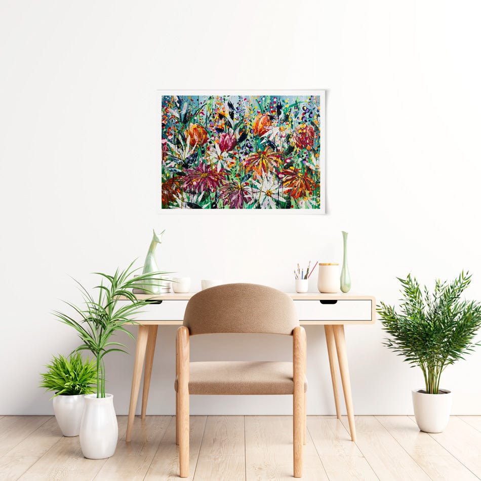 Tulip Art Print wall art product Scarlet Sky Studio