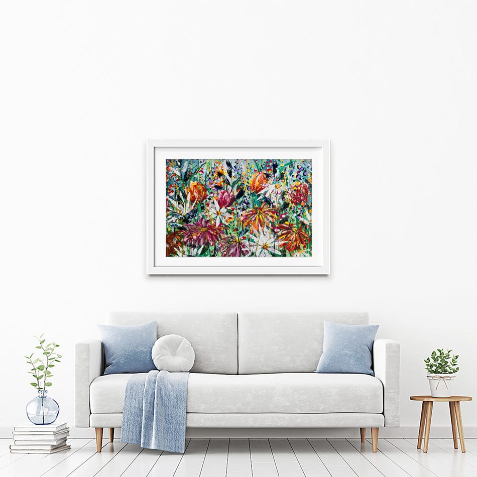 Tulip Framed Art Print wall art product Scarlet Sky Studio