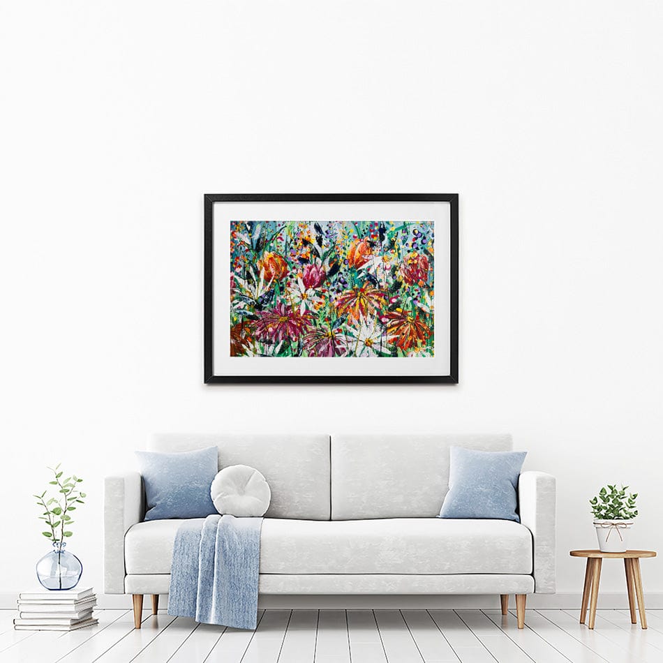 Tulip Framed Art Print wall art product Scarlet Sky Studio