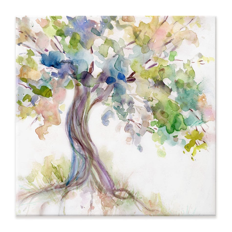 Watercolour Tree Of Life Canvas Print wall art product Carol Robinson