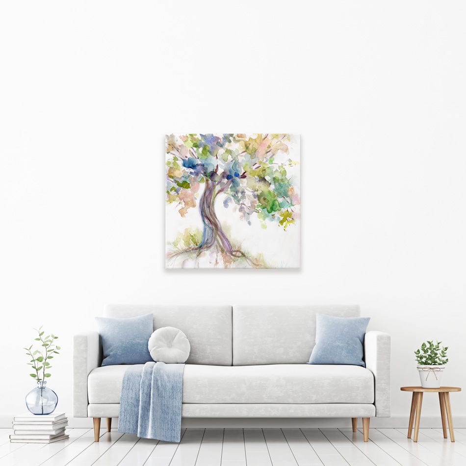 Watercolour Tree Of Life Canvas Print wall art product Carol Robinson