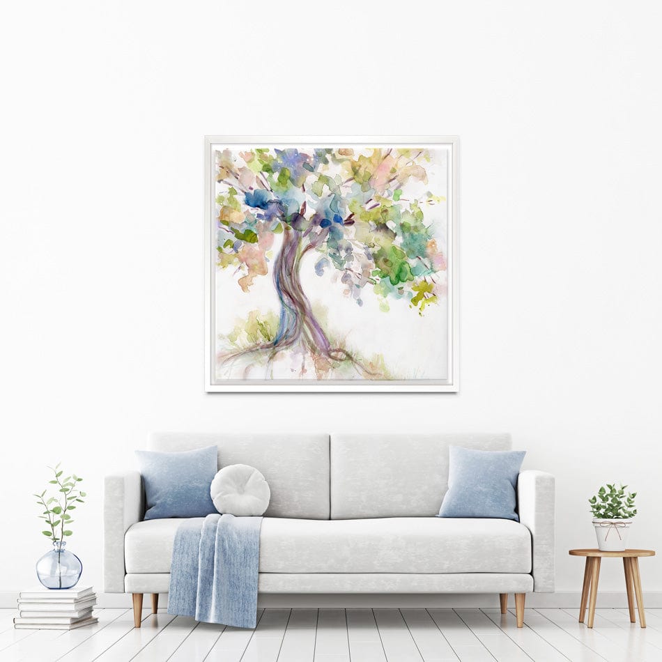 Watercolour Tree Of Life Canvas Print wall art product Carol Robinson