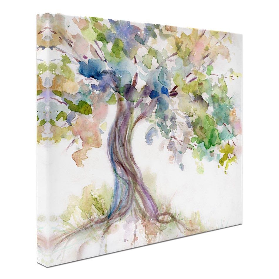 Watercolour Tree Of Life Canvas Print wall art product Carol Robinson