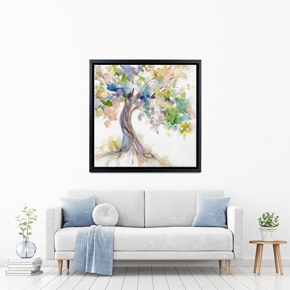 Watercolour Tree Of Life Canvas Print wall art product Carol Robinson