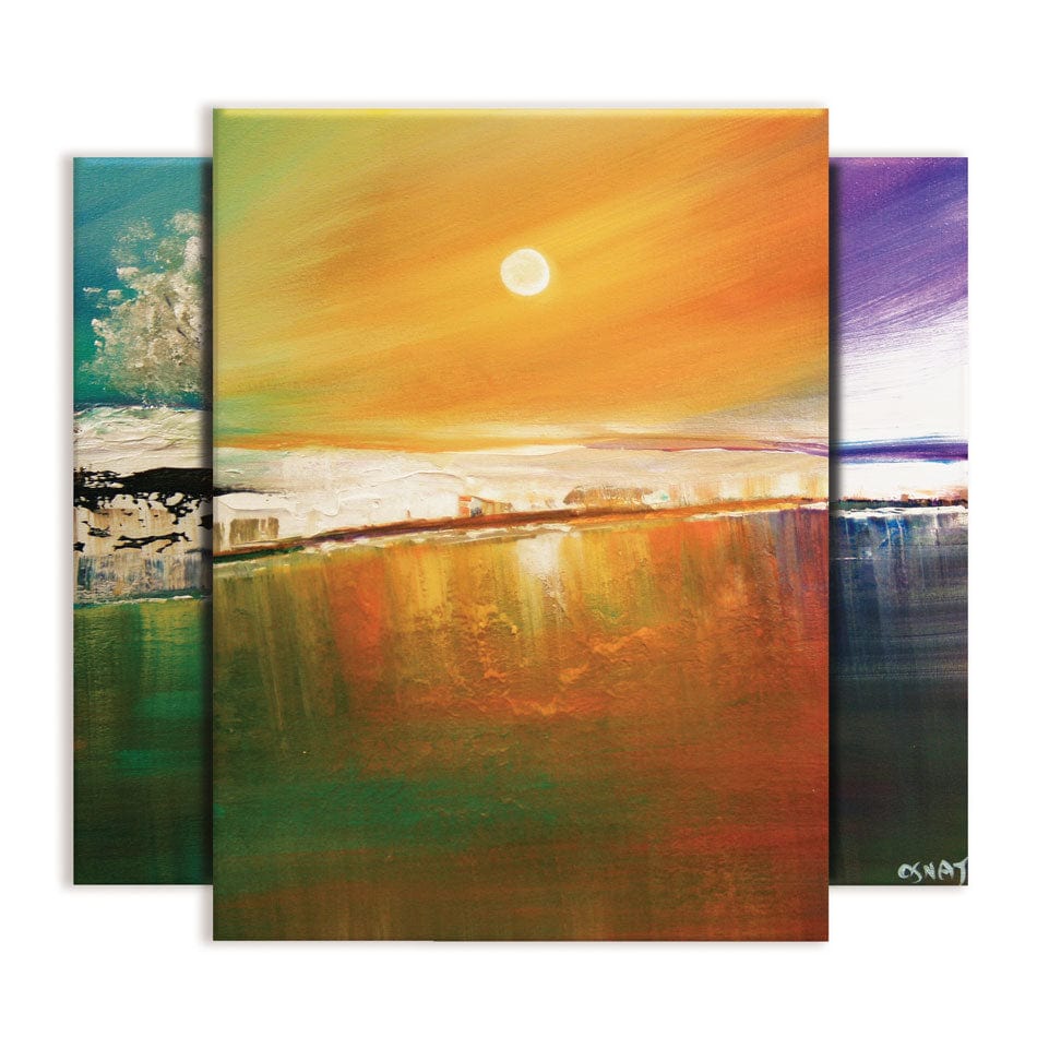 Winter Warmth Trio Canvas Print wall art product Osnat Tzadok