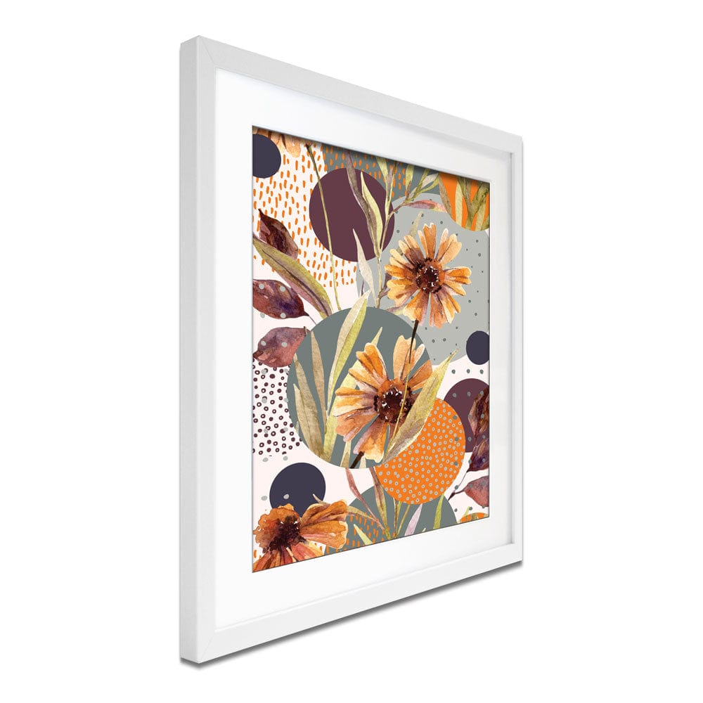 Abstract Floral Framed Art Print wall art product Tanya Syrytsyna / Shutterstock