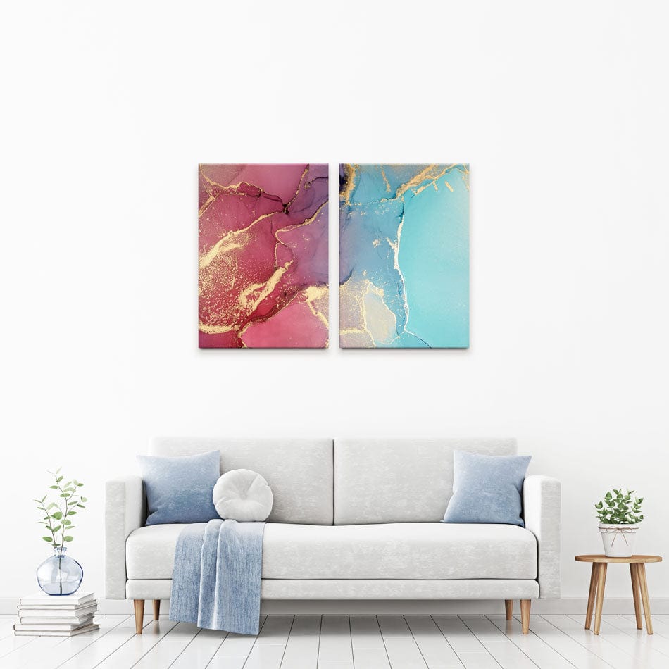 Beautiful Marble Duo Canvas Print wall art product djero.adlibeshe yahoo.com / Shutterstock