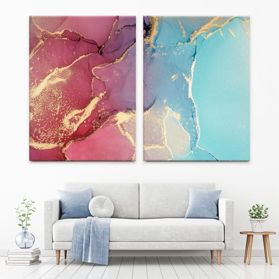 Beautiful Marble Duo Canvas Print wall art product djero.adlibeshe yahoo.com / Shutterstock