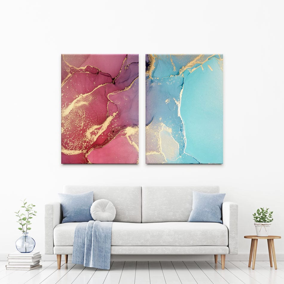 Beautiful Marble Duo Canvas Print wall art product djero.adlibeshe yahoo.com / Shutterstock