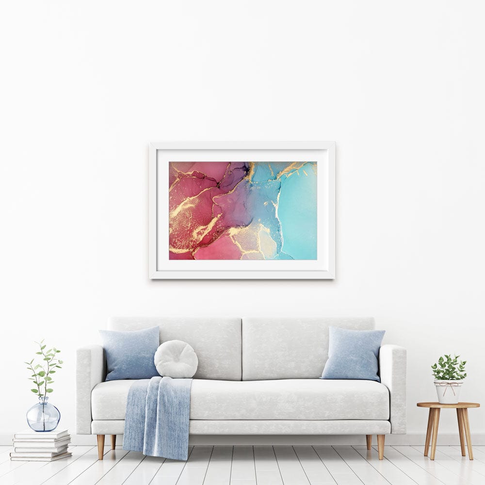 Beautiful Marble Framed Art Print wall art product djero.adlibeshe yahoo.com / Shutterstock